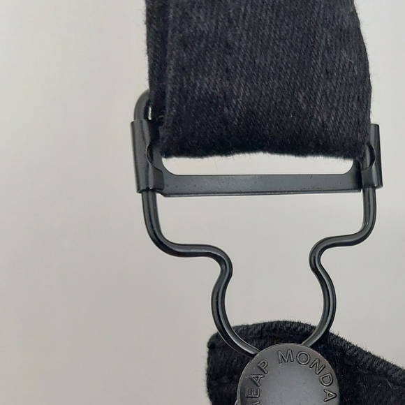 Cheap Monday Stockholm black overalls size small - Picture 5 of 8